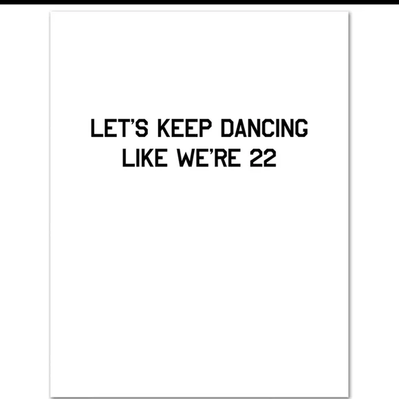 Stylish Graphic Art Print - Happy Birthday Taylor S. Design Card - Picture 2 of 3